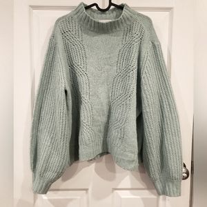 JOE FRESH | Green Knit Sweater Large Ladies